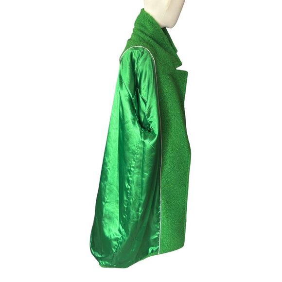 NWT BCBGeneration Kelly Green Boucle Walker Coat with Pockets Women's XXL - Picture 10 of 15